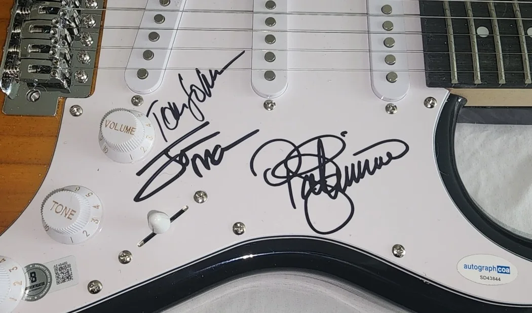 The Doobie Brothers Signed Guitar Tom Johnston Patrick Simmons John McFee BAS, image 4