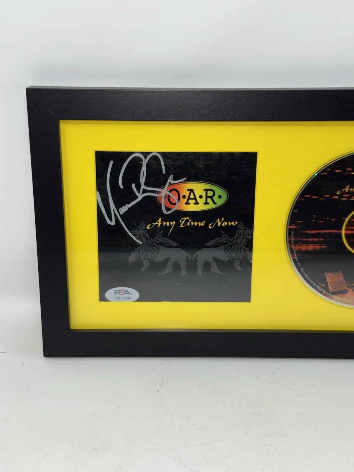 MARC ROBERGE SIGNED AUTOGRAPH ANY TIME NOW CD FRAMED PSA/DNA COA OAR O.A.R. RARE, изображение 2