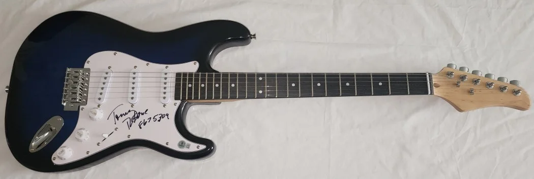 Tommy Tutone Signed Autographed Electirc Guitar Jenny Jenny 8675309 BAS BP96998, image 2