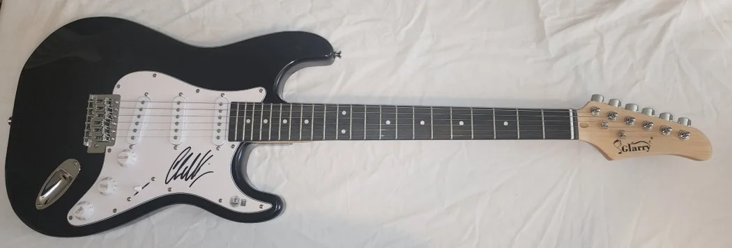 Chad Kroeger Signed Autographed Electirc Guitar Nickelback Guitarist BAS BU81759, изображение 2