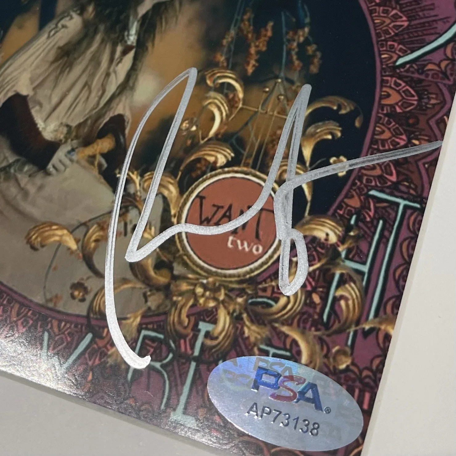 RUFUS WAINWRIGHT SIGNED WANT TWO CD ALBUM AUTOGRAPH FRAMED PSA COA, image 3
