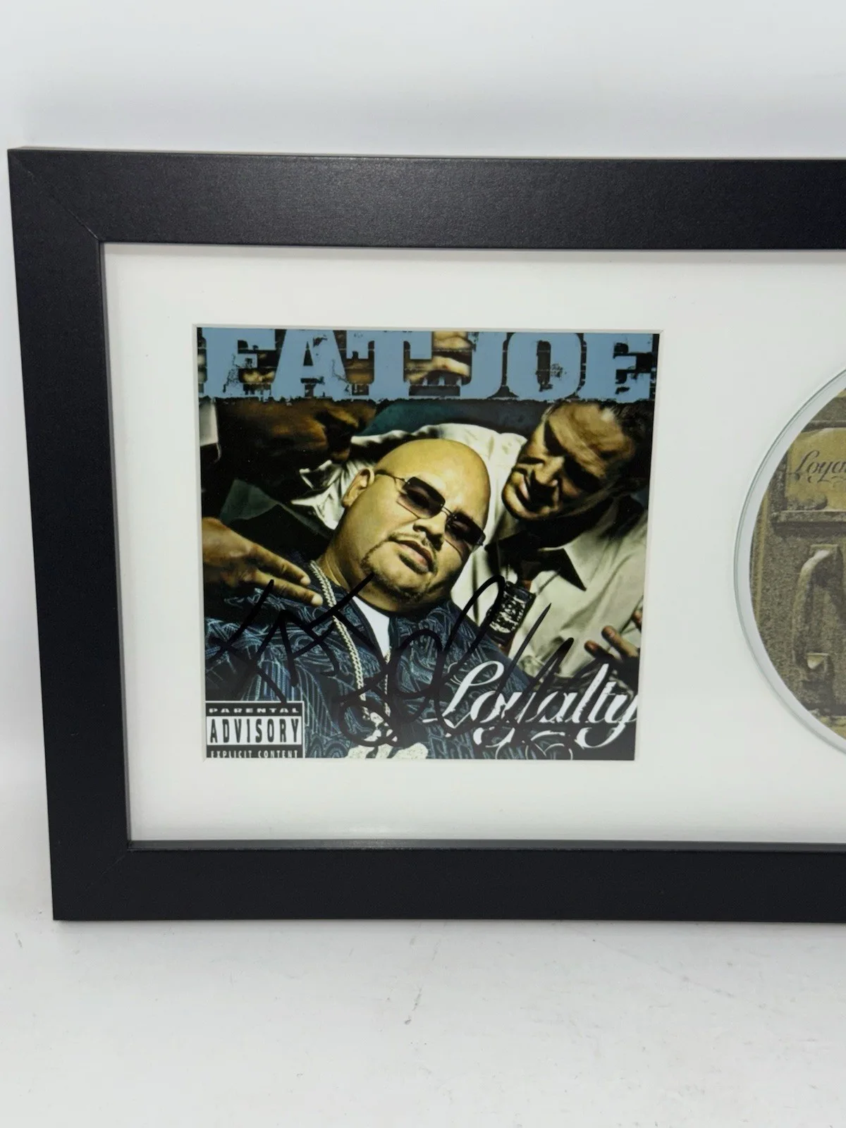 FAT JOE SIGNED AUTOGRAPH LOYALTY CD ALBUM FRAMED PSA/DNA COA ALL I NEED NEW YORK, image 2