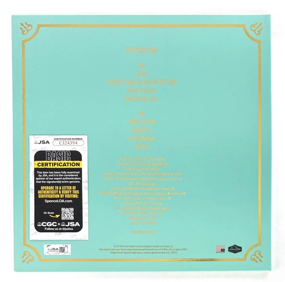 Scott Avett, Seth Avett — The Avett Brothers Signed Autograph Album Vinyl Record LP - Gleam III - JSA COA, image 2