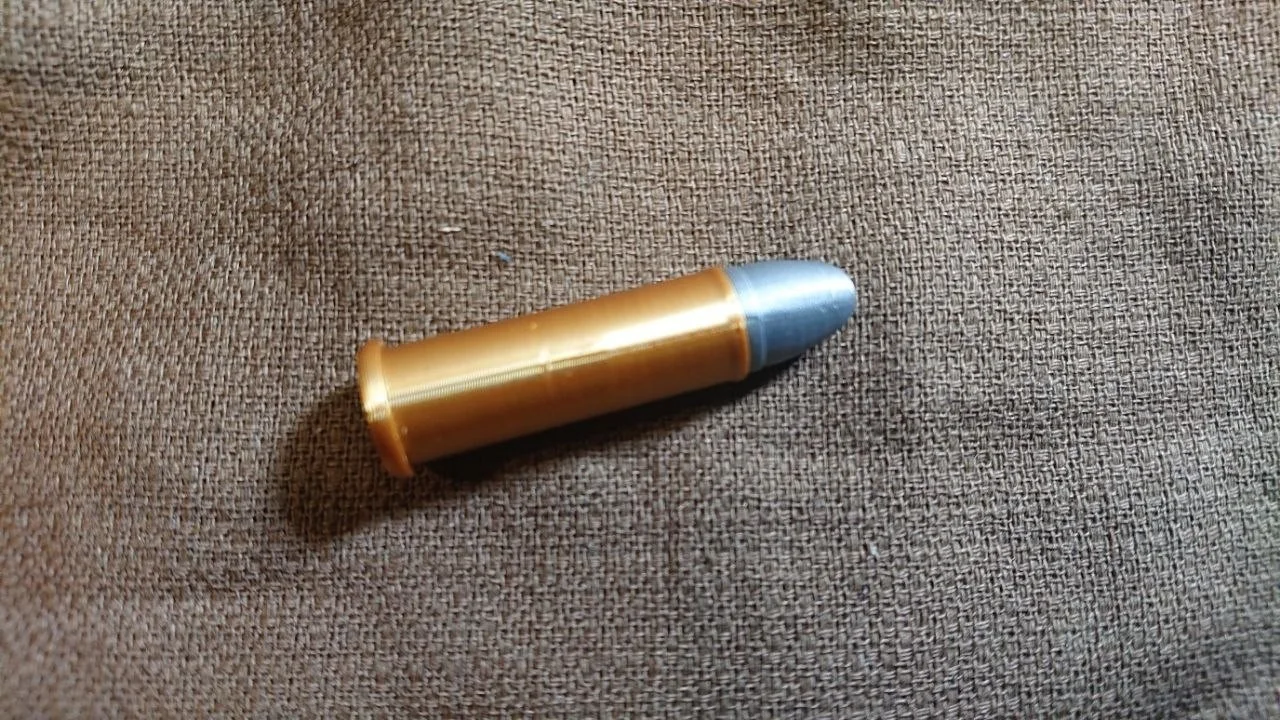 6x 3D Printed Replica historical Bullets shells Cosplay Prop .38 special, image 3