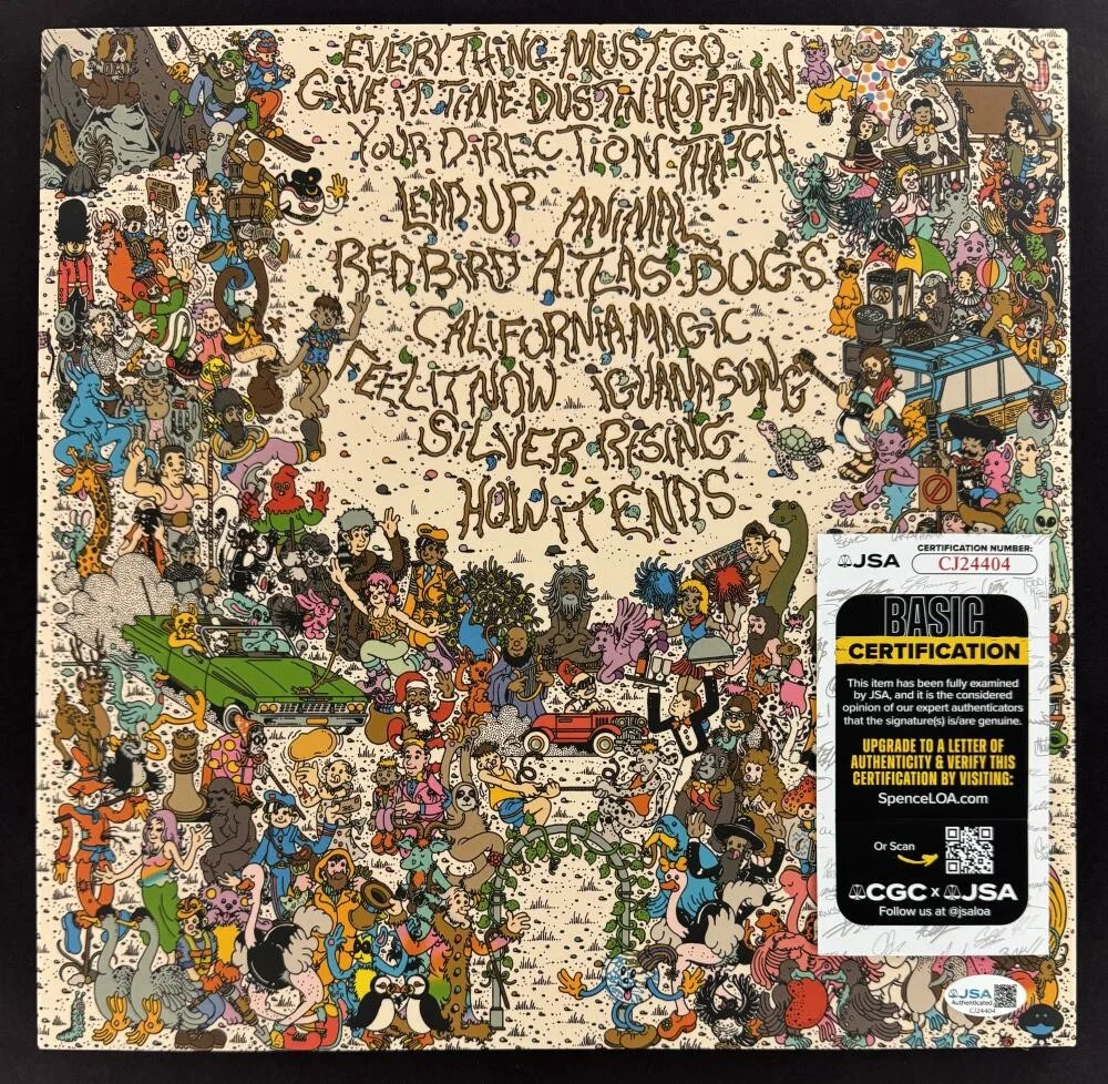 Rick Mitarotonda — Rick Mitarotonda Goose Signed Autograph Everything Must Go Album Record JSA COA, изображение 2