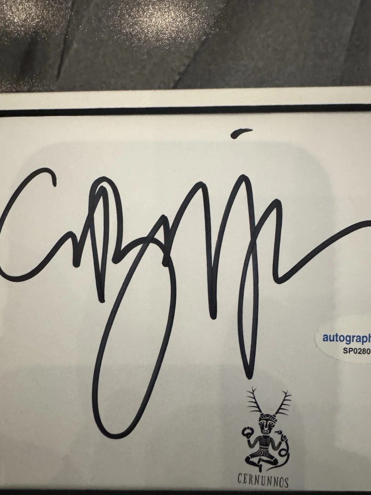 CLIVE BARKER — Clive Barker Signed Cut Autograph Horror Pinhead Framed 24X18 Display - ACOA, image 4