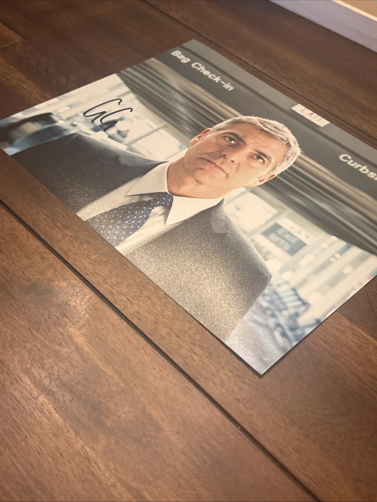 George Clooney — George Clooney "UP IN THE AIR" HOF Actor Autographed 8x10 Photo w/Proof & COA !!, изображение 3