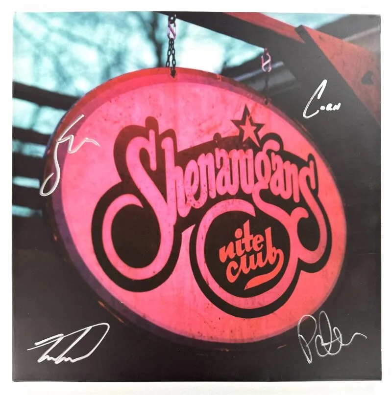 Peter Anspach, Cotter Ellis, Rick Mitarotonda, Trevor Weeks — Goose Band Signed Autograph Album Vinyl Record - Rick Mitarotonda +3 w/ JSA COA