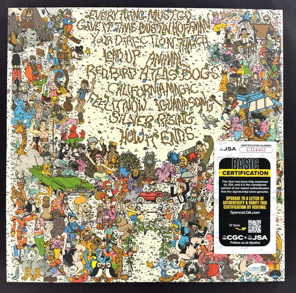 Rick Mitarotonda — Rick Mitarotonda Goose Signed Autograph Album Record Everything Must Go JSA COA, изображение 2