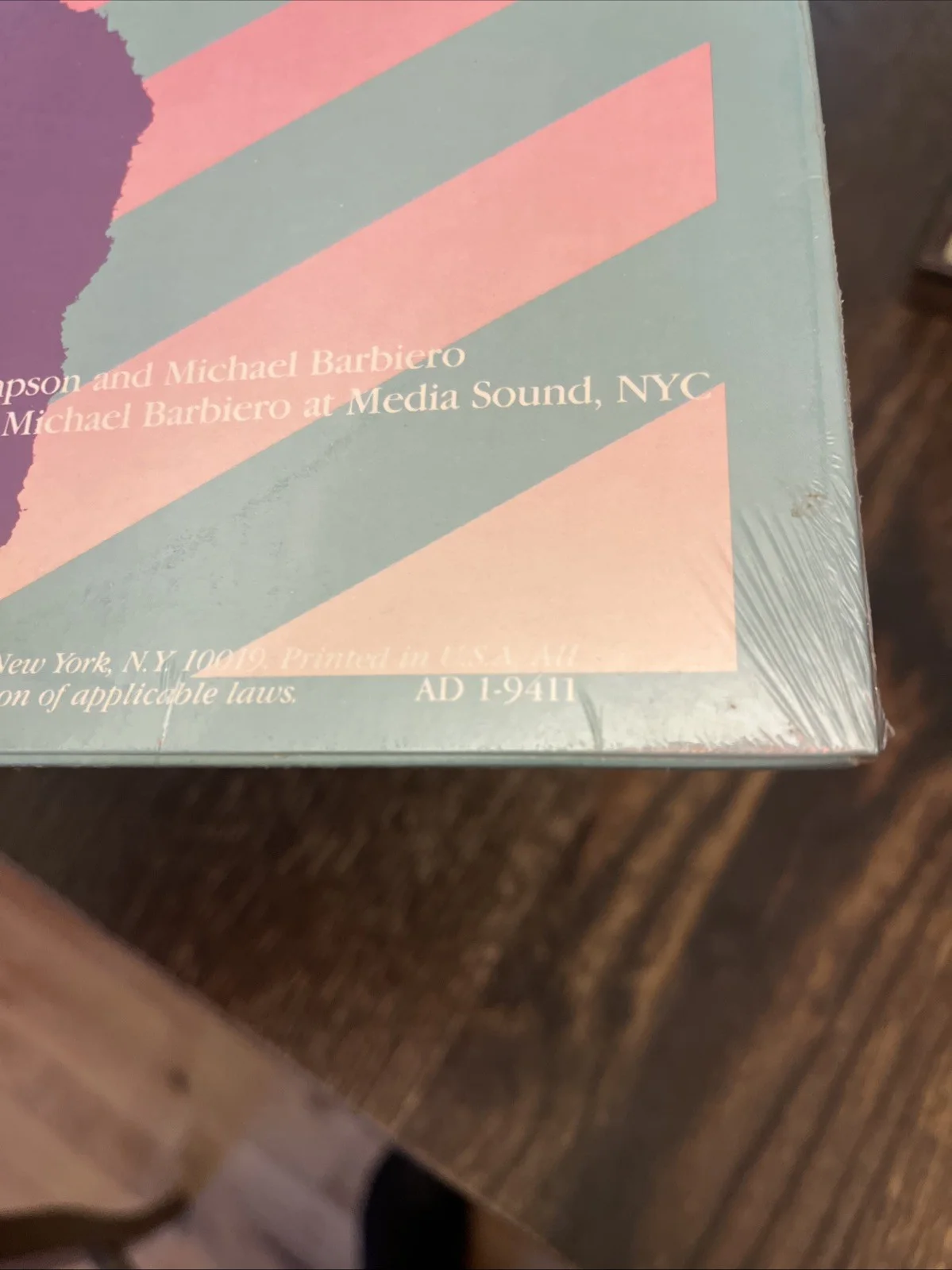 Aretha Franklin sealed Who's Zoomin Who 12" LP AD-1-9411, image 3