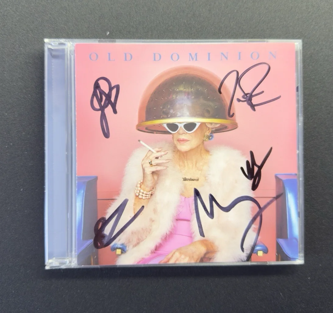OLD DOMINION Barbara CD Signed Matthew Ramsey Trevor Brad Whit Geoff, изображение 2