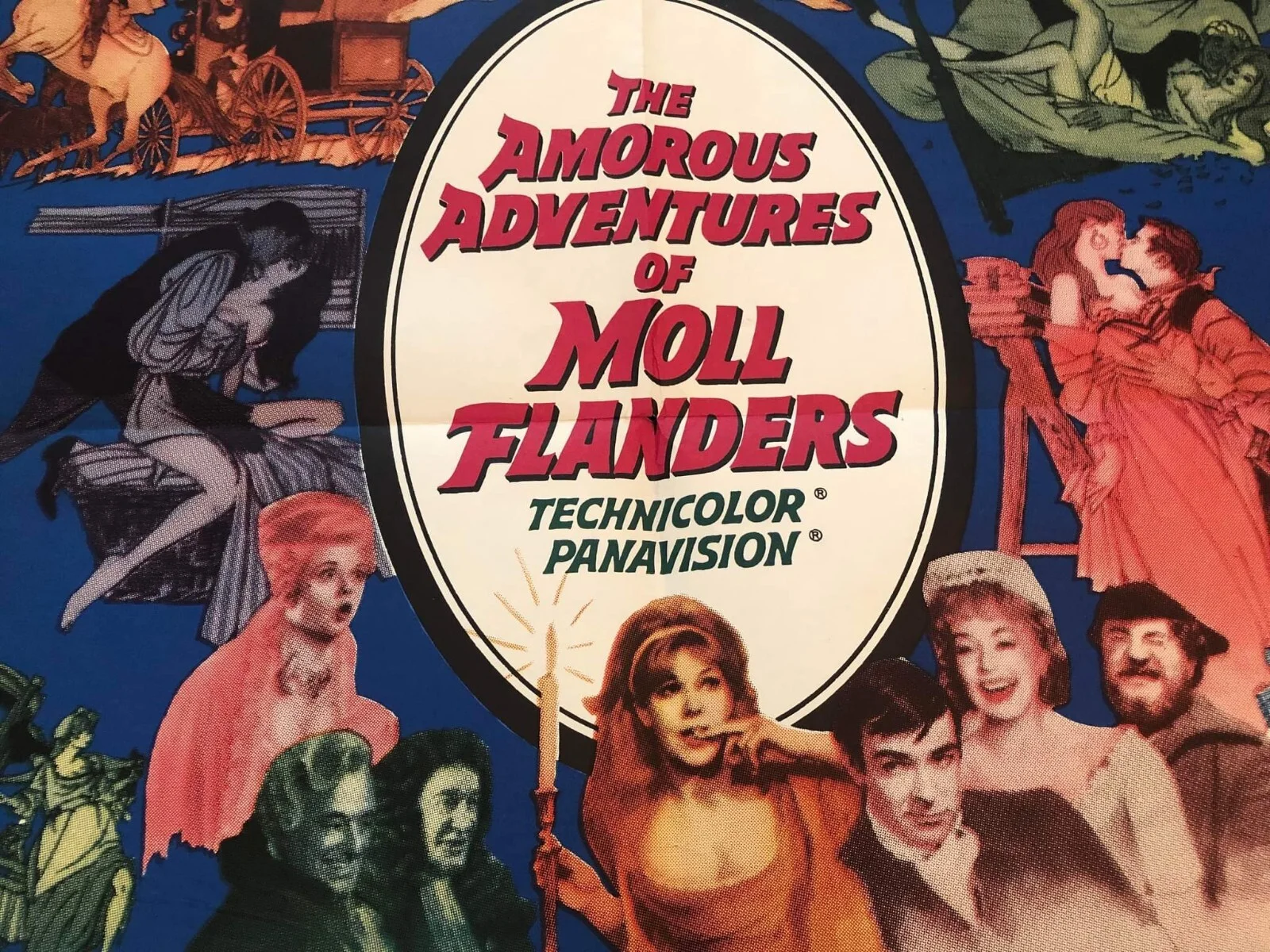 A great looking Original vintage Poster/The Amorous Adventures of Moll Flanders, изображение 2