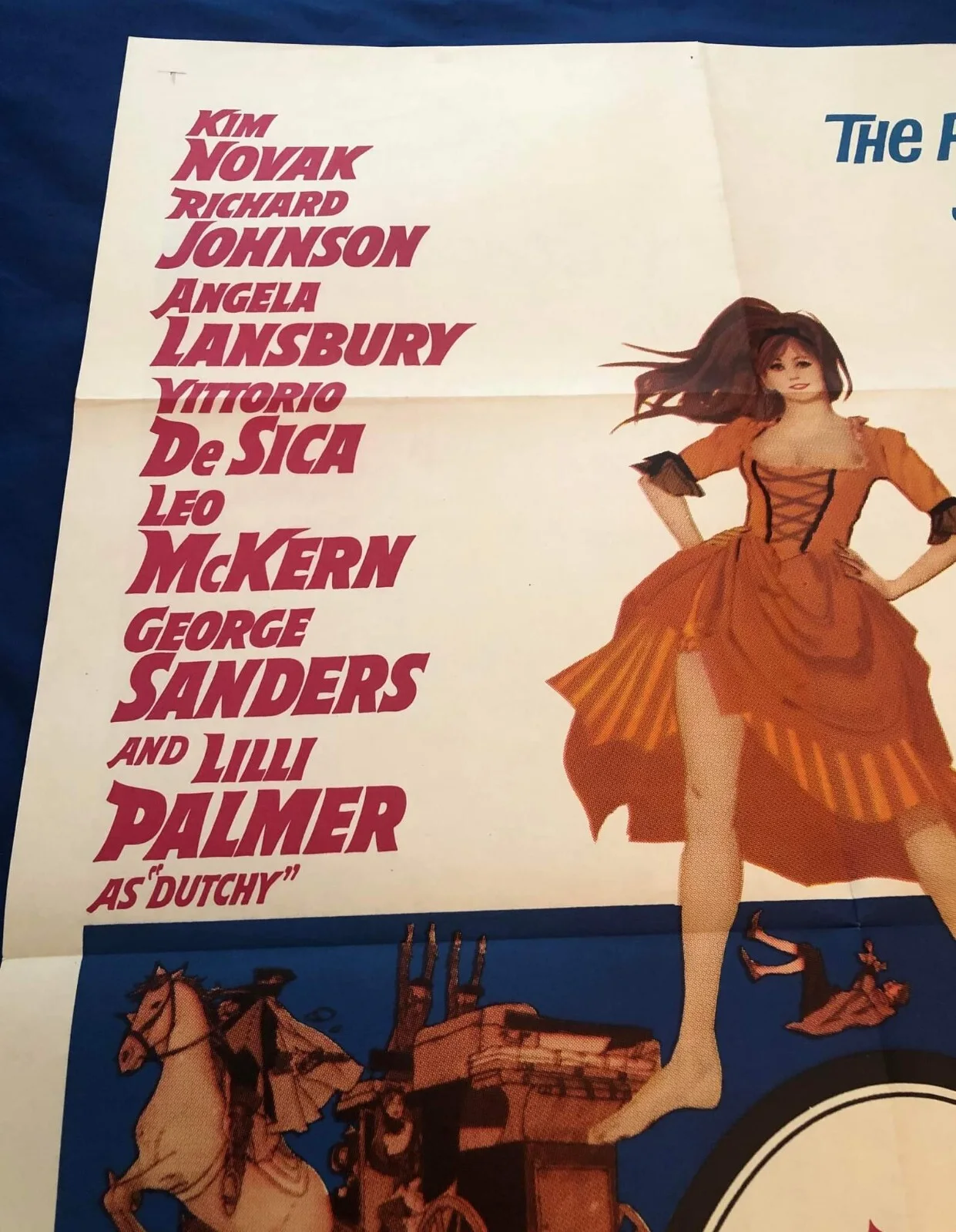 A great looking Original vintage Poster/The Amorous Adventures of Moll Flanders, изображение 3