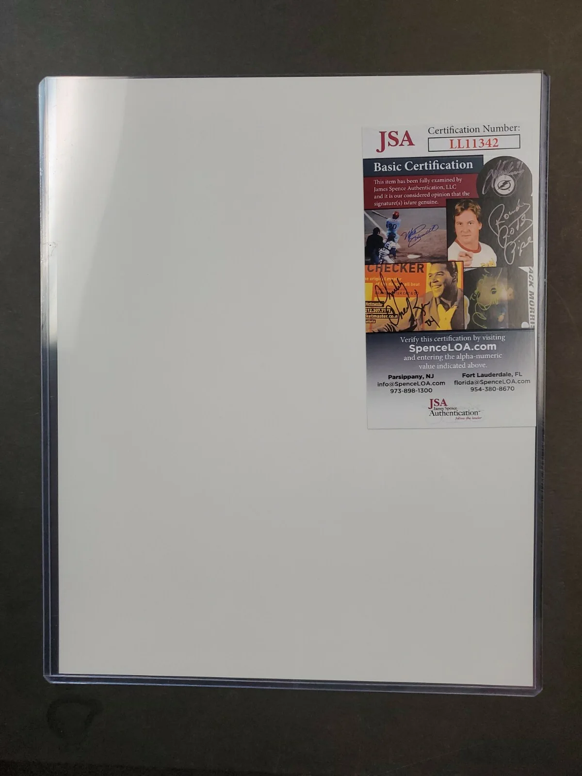 Casey Biggs — CASEY BIGGS signed 8x10 "Damar" Star Trek Deep Space Nine JSA COA, image 2