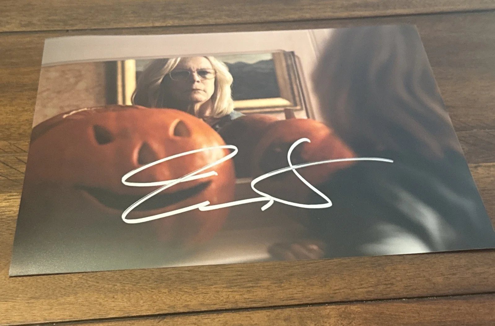 Jamie Lee Curtis HALLOWEEN Signed Autographed 8x10 Photo w/COA & Hologram Rare!, изображение 4