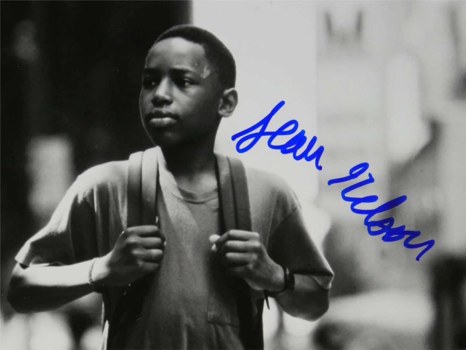 Sean Nelson — Sean Nelson Signed B&W 8x10 Promo Photo Fresh Autographed, image 2