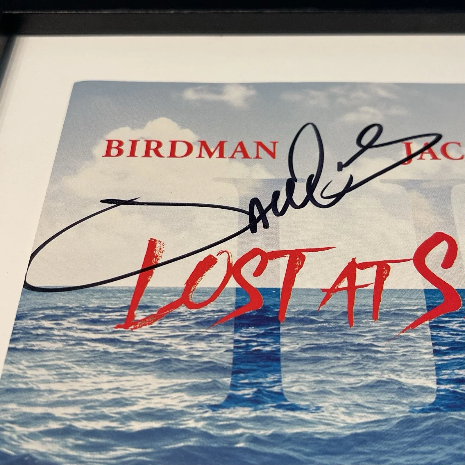 JACQUEES SIGNED LOST AT SEA II BIRDMAN CD ALBUM AUTOGRAPH FRAMED PSA COA, изображение 3