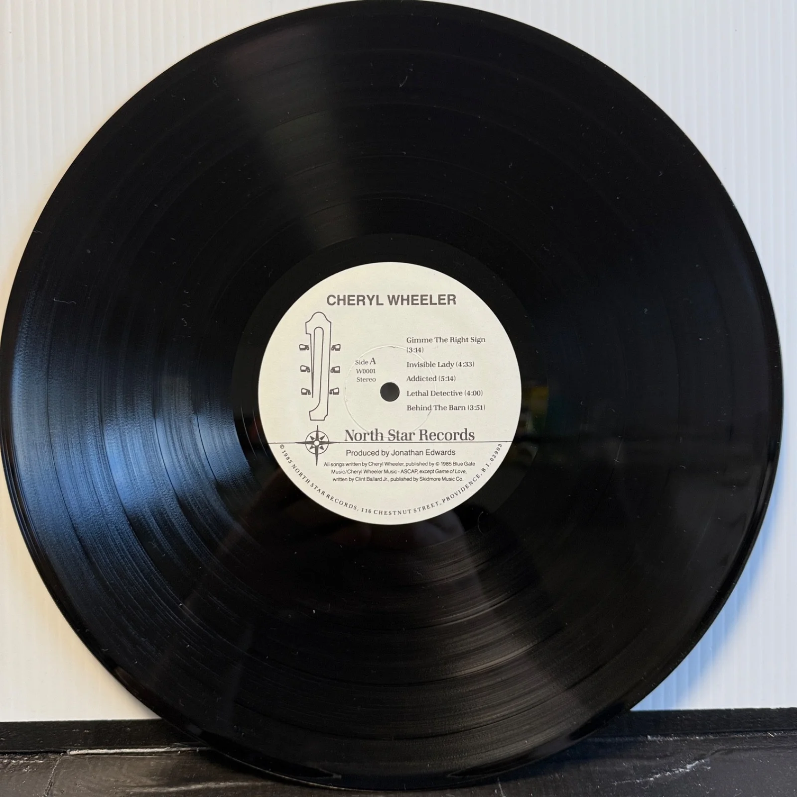 CHERYL WHEELER - AUTOGRAPH!! Signed VINYL LP W0001 North Star SIGNED TO MIRO NM!, изображение 4