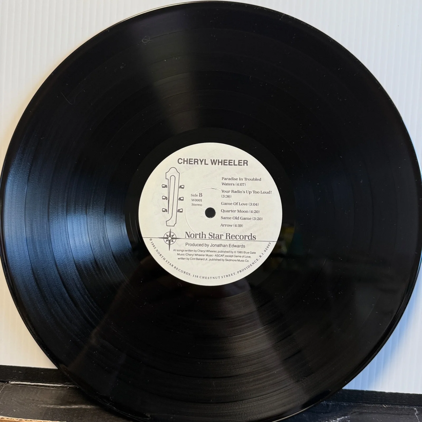 CHERYL WHEELER - AUTOGRAPH!! Signed VINYL LP W0001 North Star SIGNED TO MIRO NM!, изображение 5