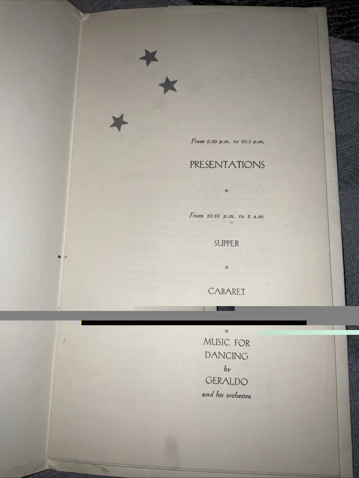 National Film Award Presentation 1949 Programme Dorchester Hotel London, image 2