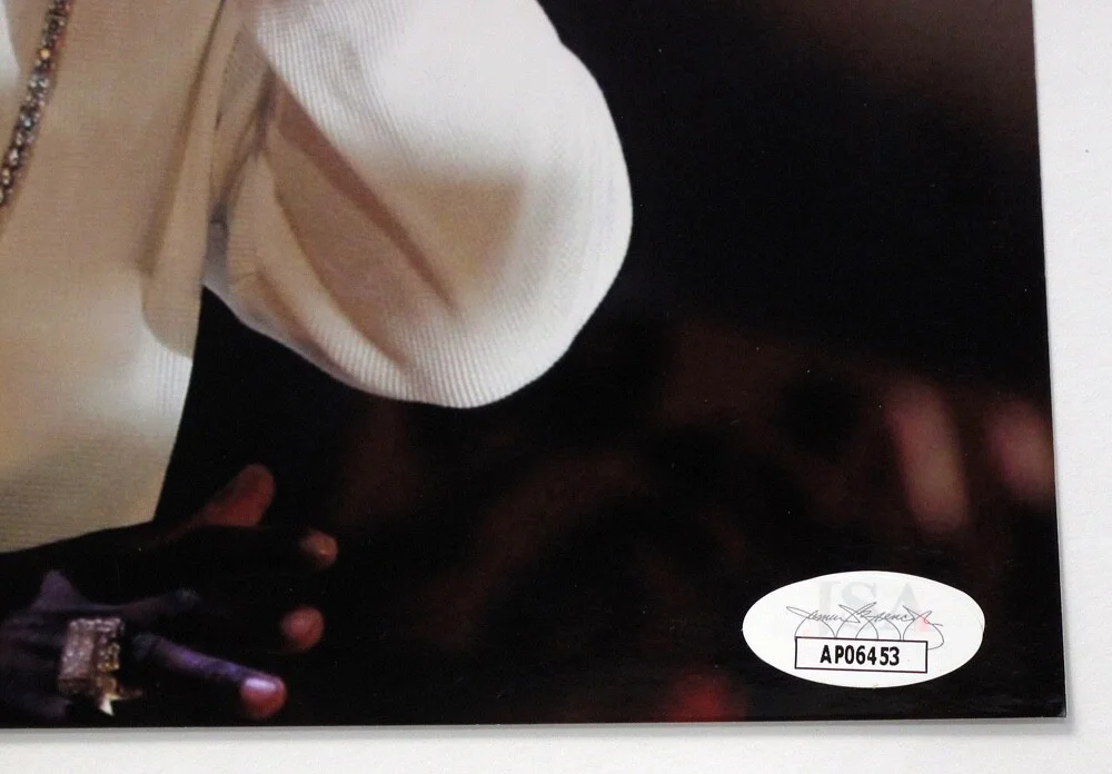 50 CENT — 50 CENT signed Autographed 8x10 Photo CURTIS JACKSON Rare Inscription JSA COA, image 3