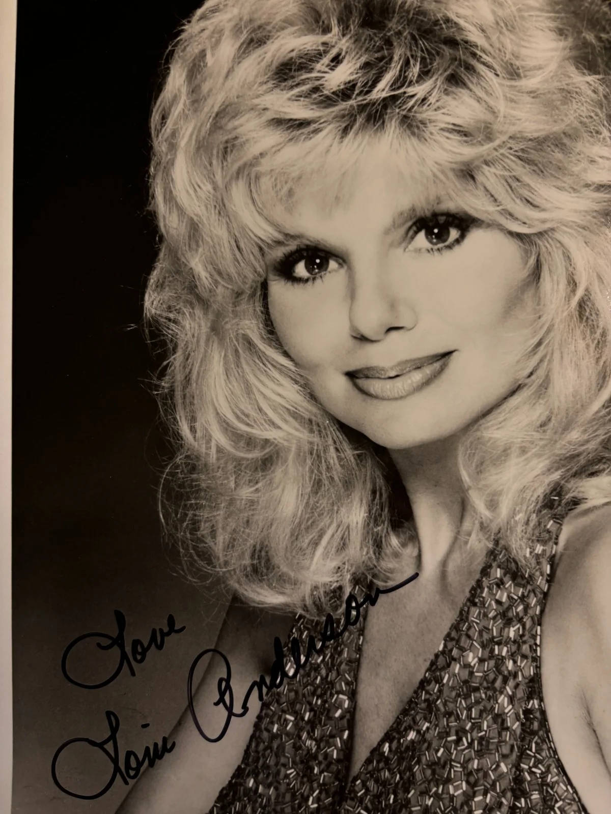 Loni Anderson — Loni Anderson Signed 8x10 Photo - WKRP in Cincinnati BABE - GORGEOUS! + COA, image 2