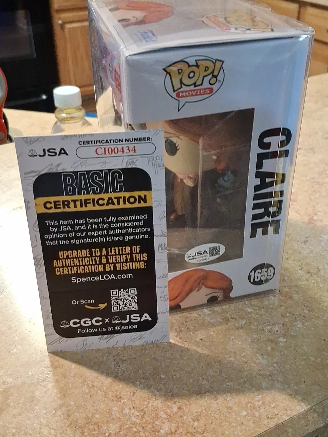 Molly Ringwald — Molly Ringwald The Breakfast Club Movie signed Claire Funko Pop JSA CI00434, изображение 5