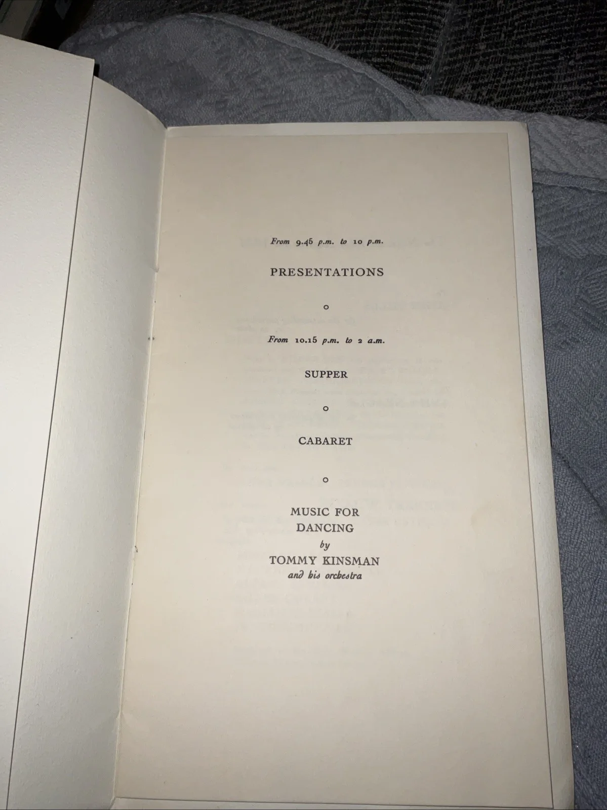 National Film Award Presentation 1951 Programme Dorchester Hotel London, image 3