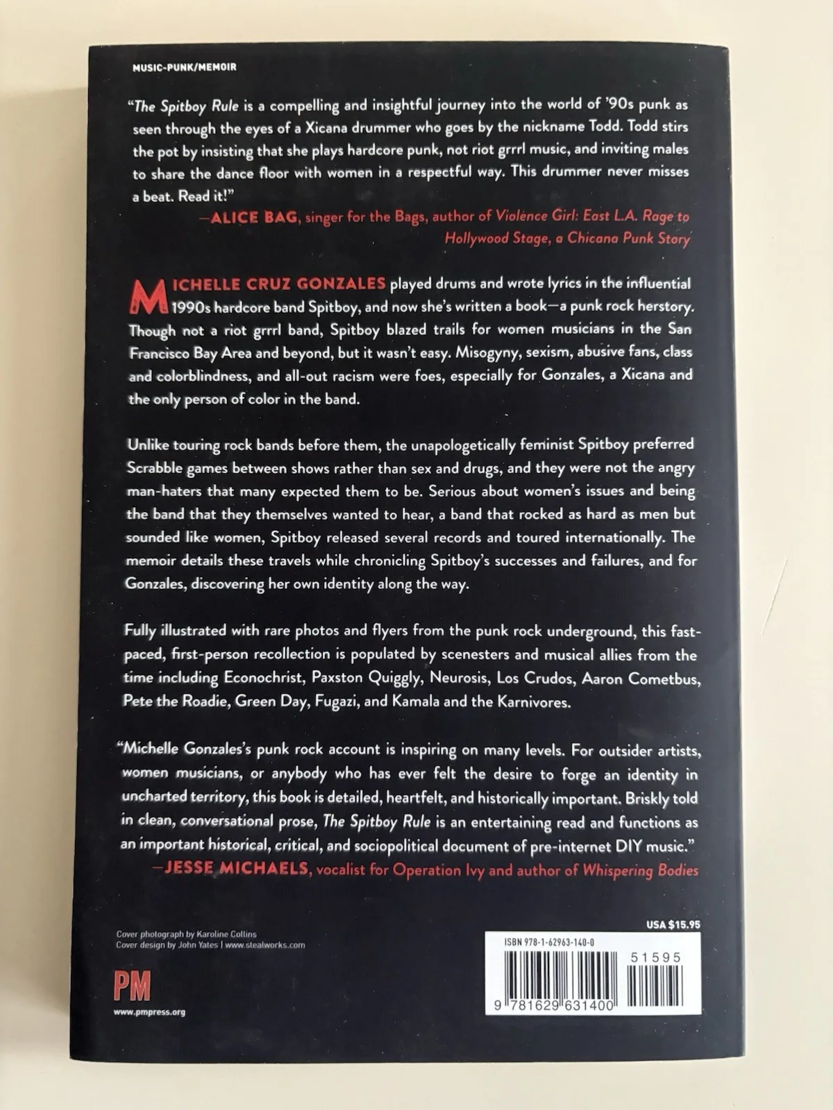 Michelle Gonzales SIGNED Spitboy Rule Tales Of A Xicana In A Female Punk Band, изображение 4