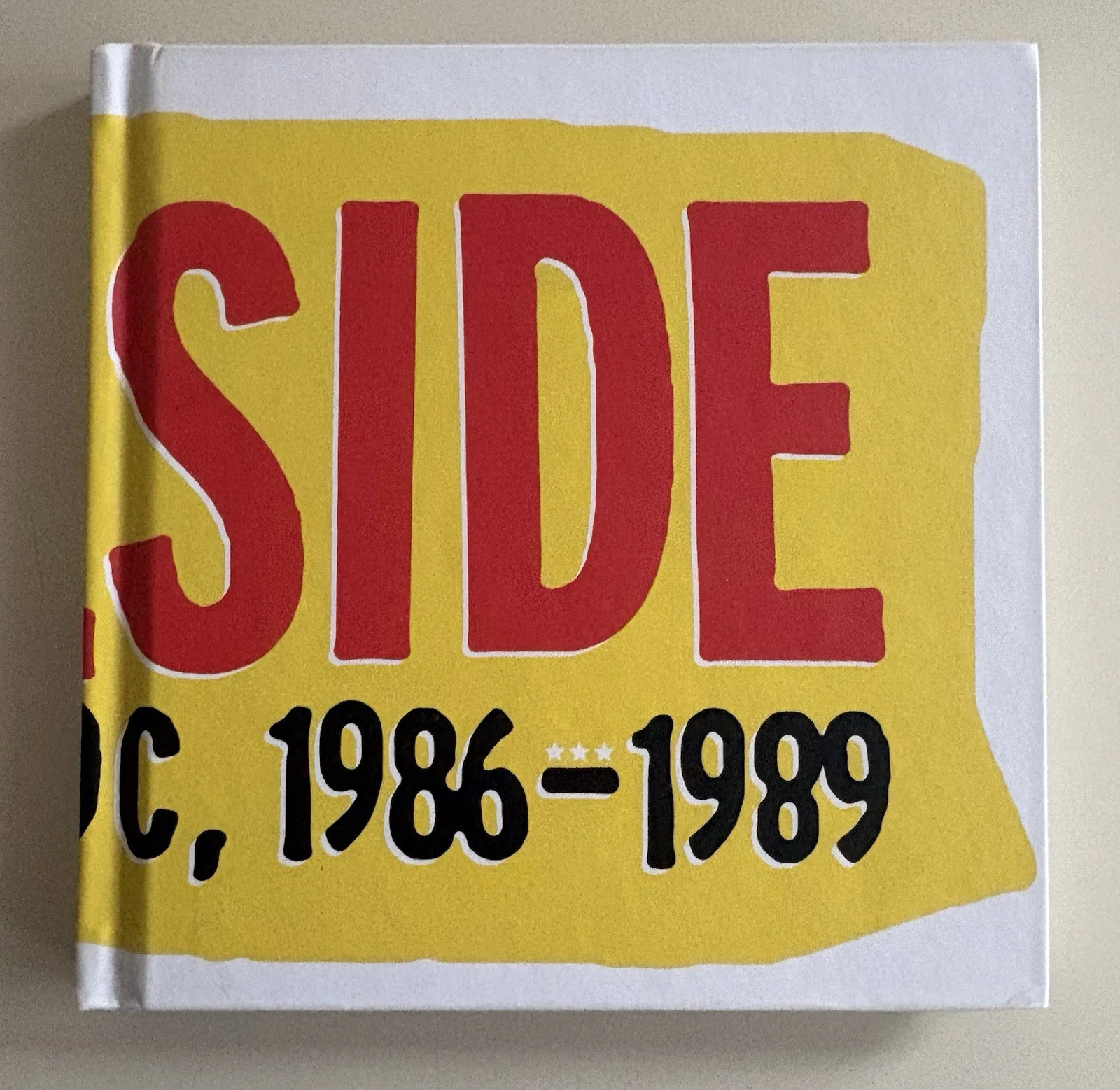 Soulside SIGNED 1986-1989 AUTOGRAPHED book DC Post Hardcore Punk Bobby Sullivan, image 3