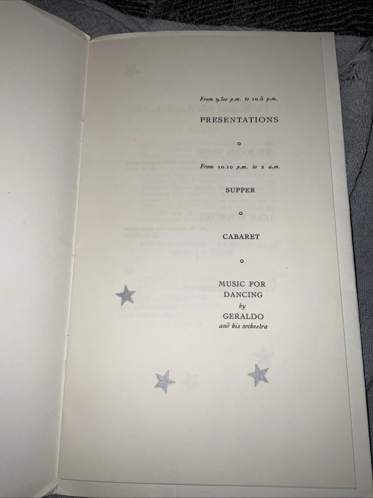 National Film Award Presentation 1950 Programme Dorchester Hotel London, image 2