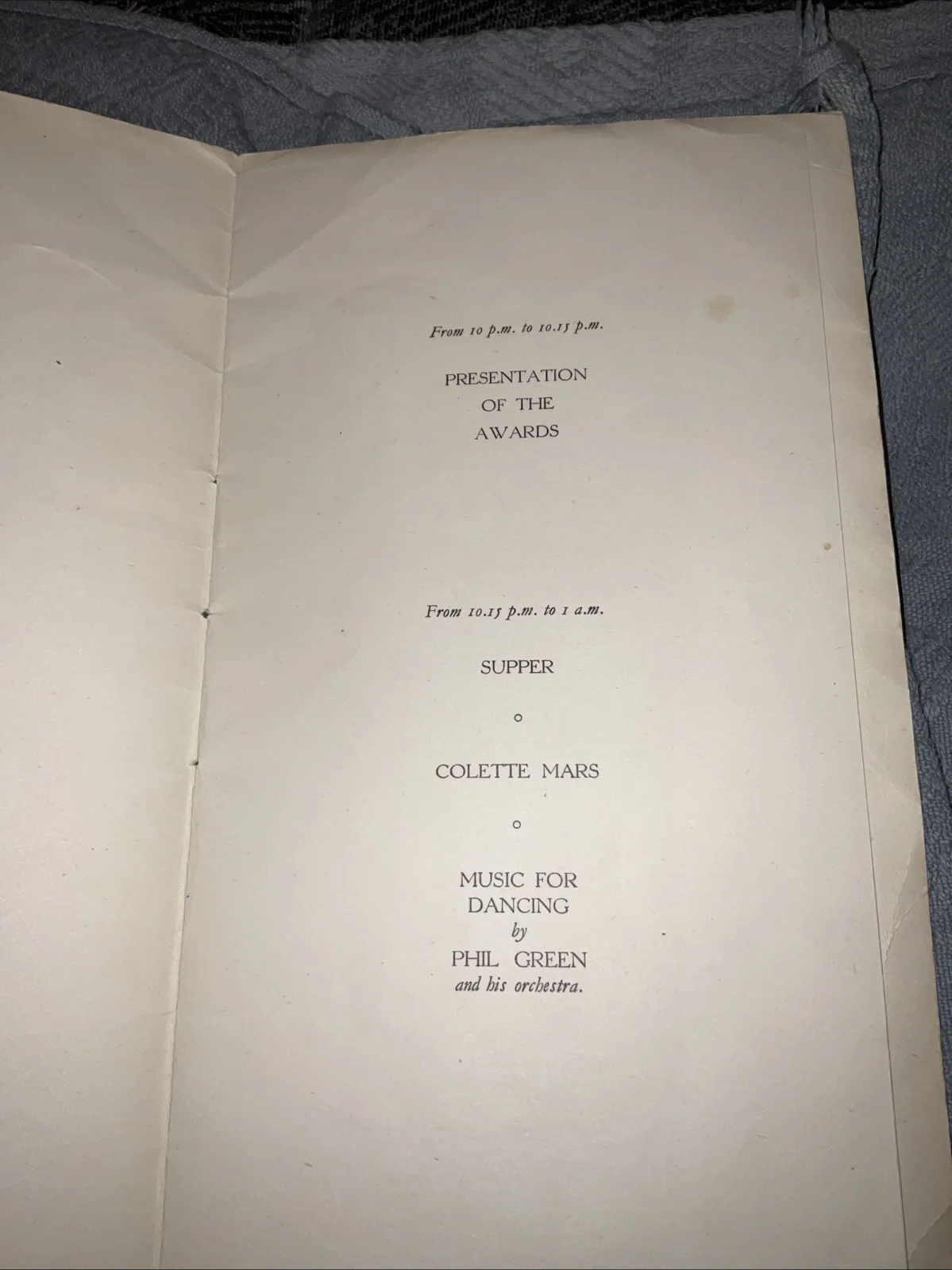 1st National Film Award Presentation 1946 Programme Dorchester Hotel London, изображение 2