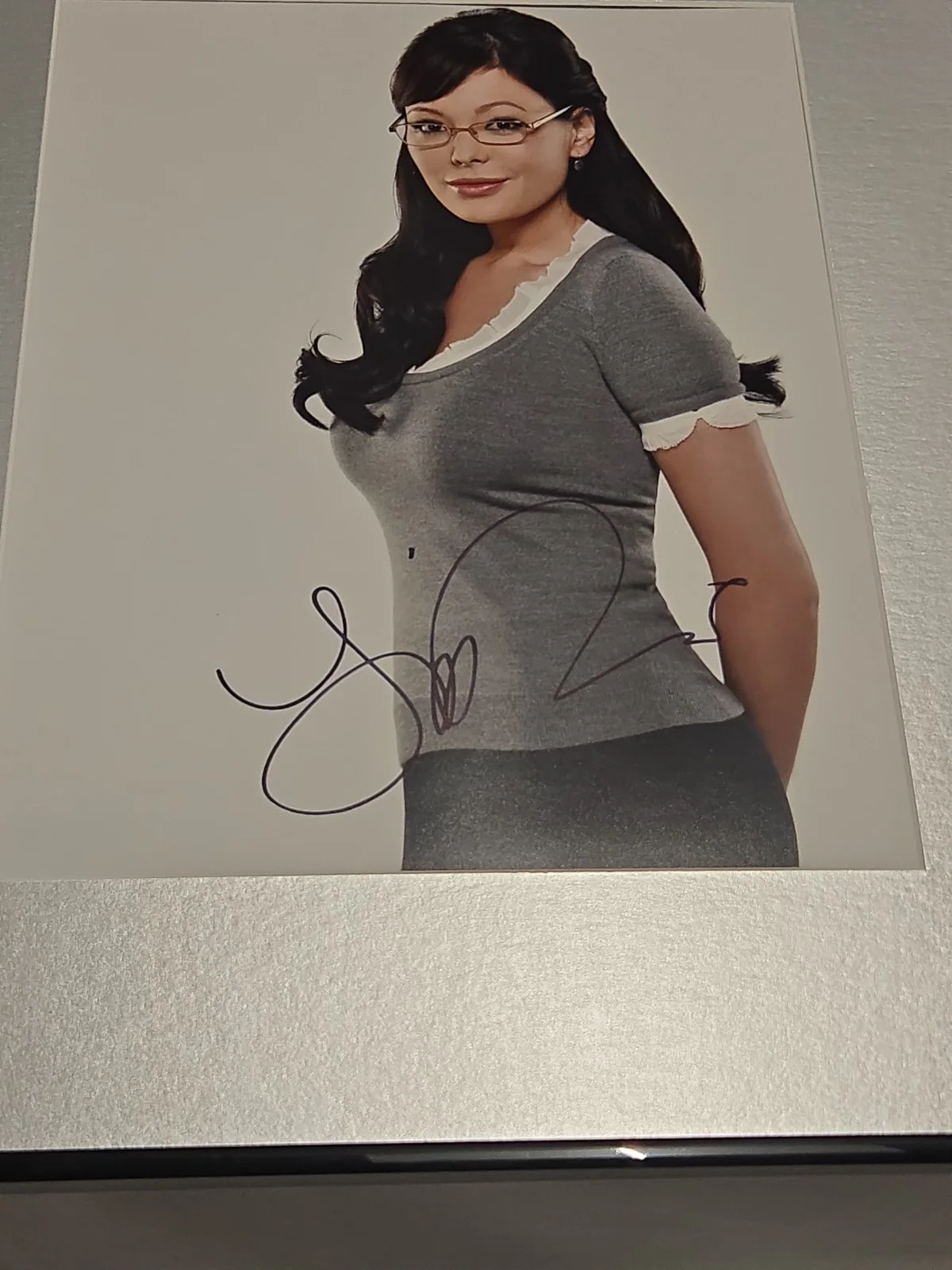 Lindsay Price Signed Photo Framed 16x20 Lipstick Jungle, image 2