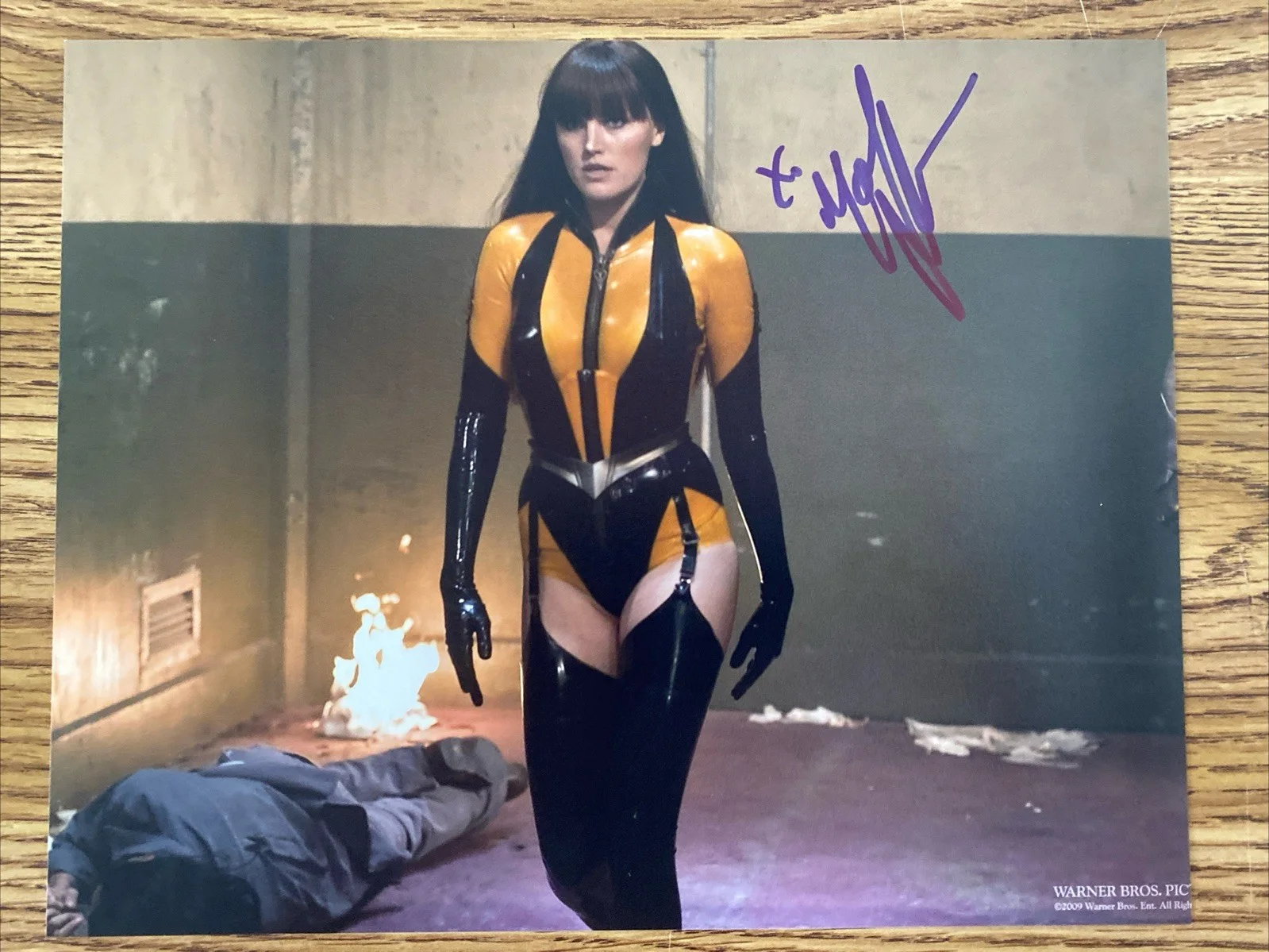 Malin Akerman — Malin Akerman Autographed 8x10 Photo Watchman Laurie Jupiter Silk Spectre II