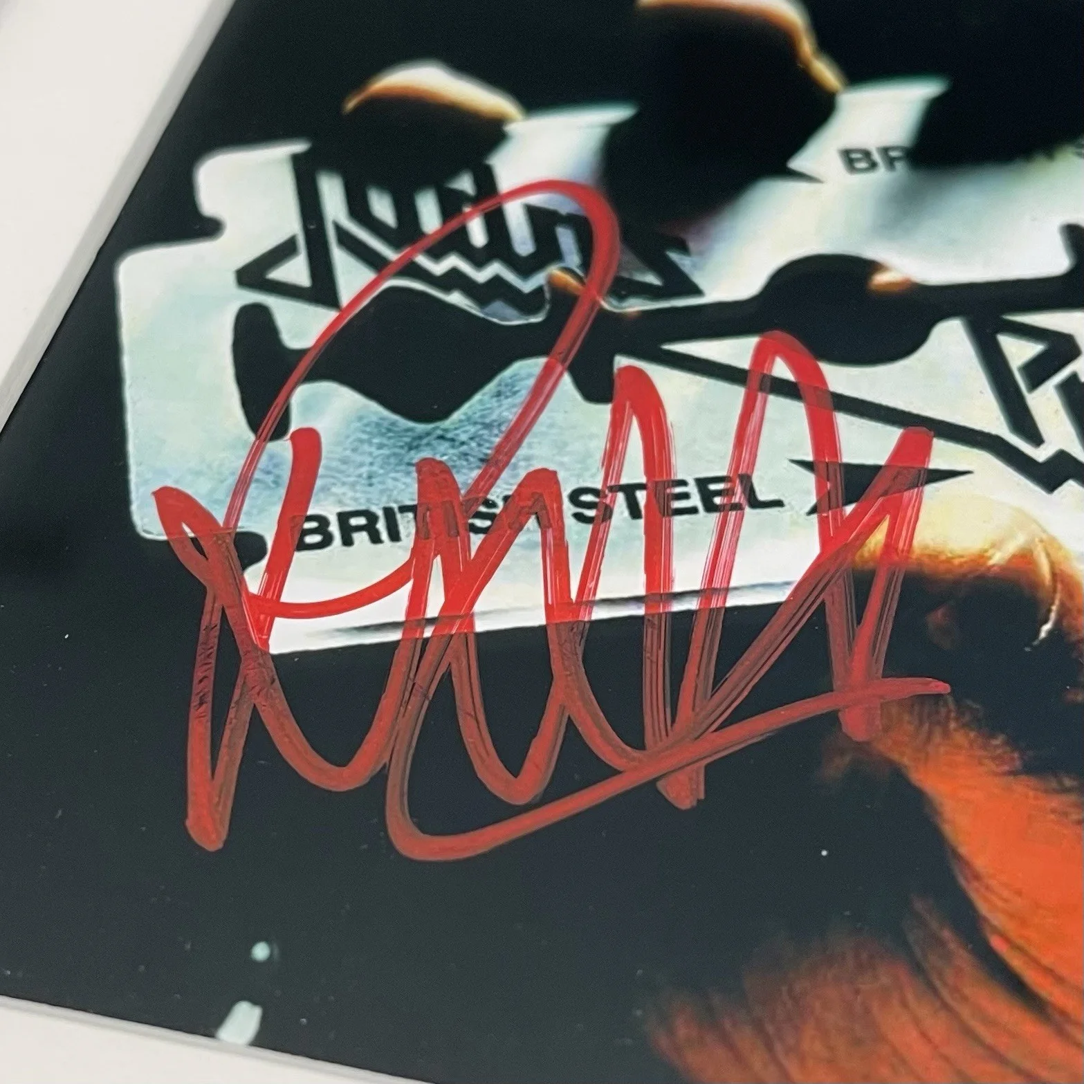 ROB HALFORD SIGNED JUDAS PRIEST BRITISH STEEL CD ALBUM AUTOGRAPH PSA COA, image 3