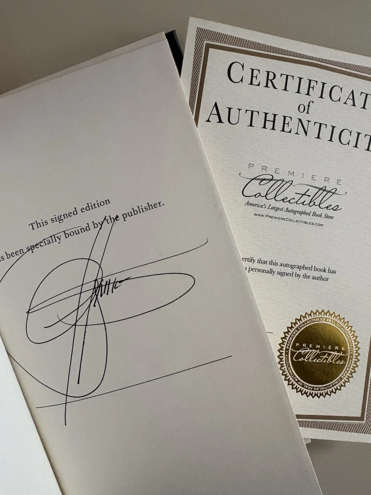 KISS Gene Simmons SIGNED On Power Premiere Collectibles AUTOGRAPHED 1st Edition, image 2