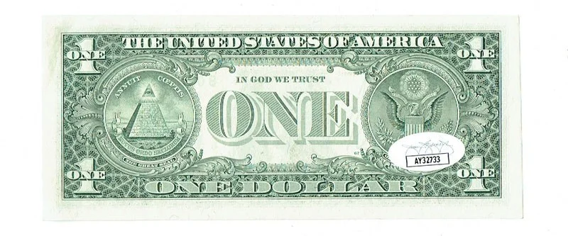 Zach Braff JSA Vintage Signed 2003 Uncirculated $1 Bill Auto Scrubs Actor, изображение 2