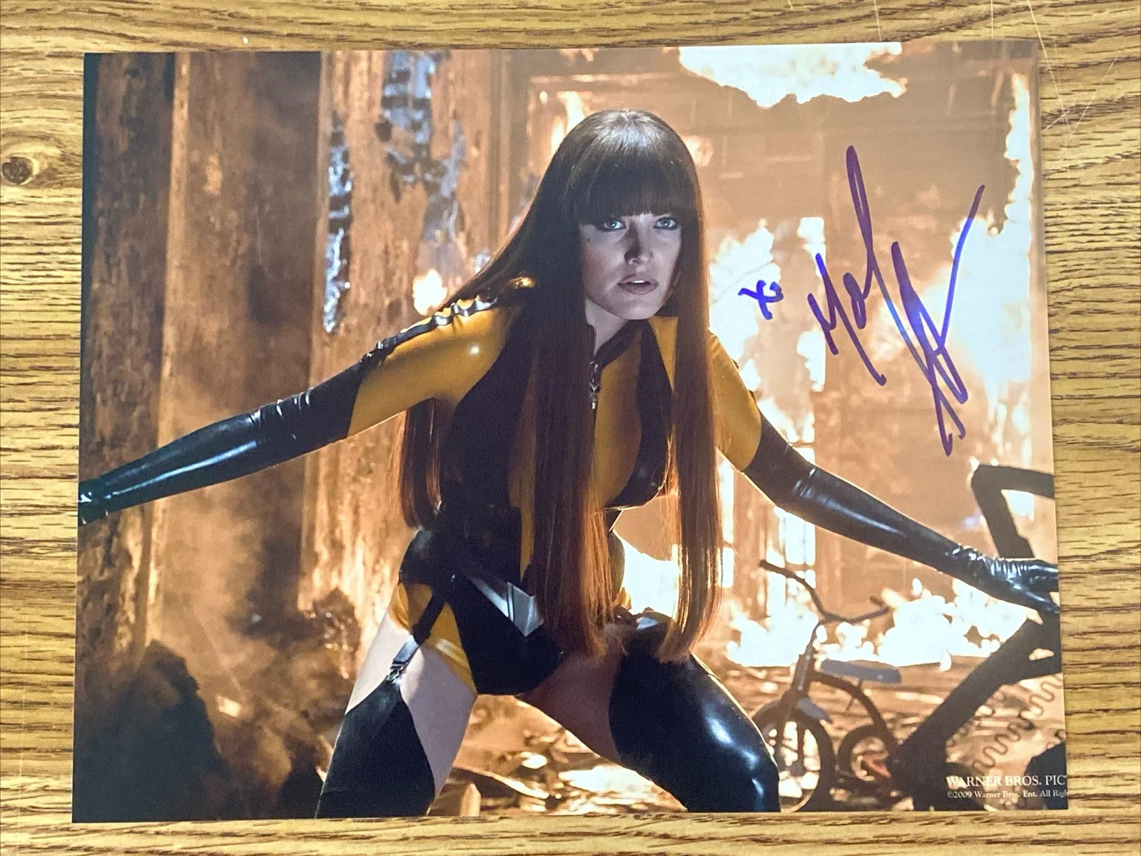 Malin Akerman — Malin Akerman Autographed 8x10 Photo Watchman Laurie Jupiter Silk Spectre II