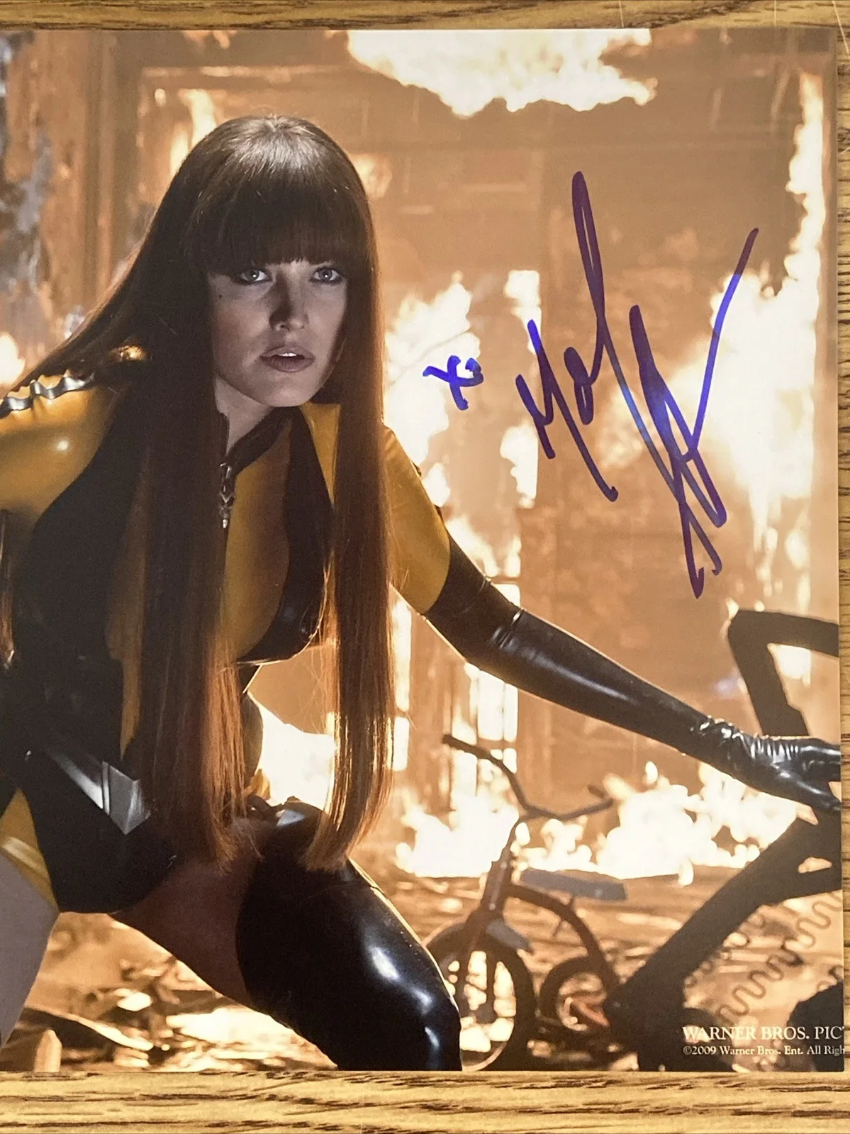 Malin Akerman — Malin Akerman Autographed 8x10 Photo Watchman Laurie Jupiter Silk Spectre II, изображение 2