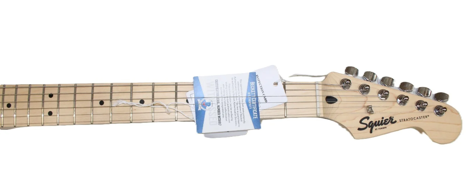 Alice Cooper Autographed/Signed Full-Size Electric Guitar Beckett Witness 59274, изображение 5