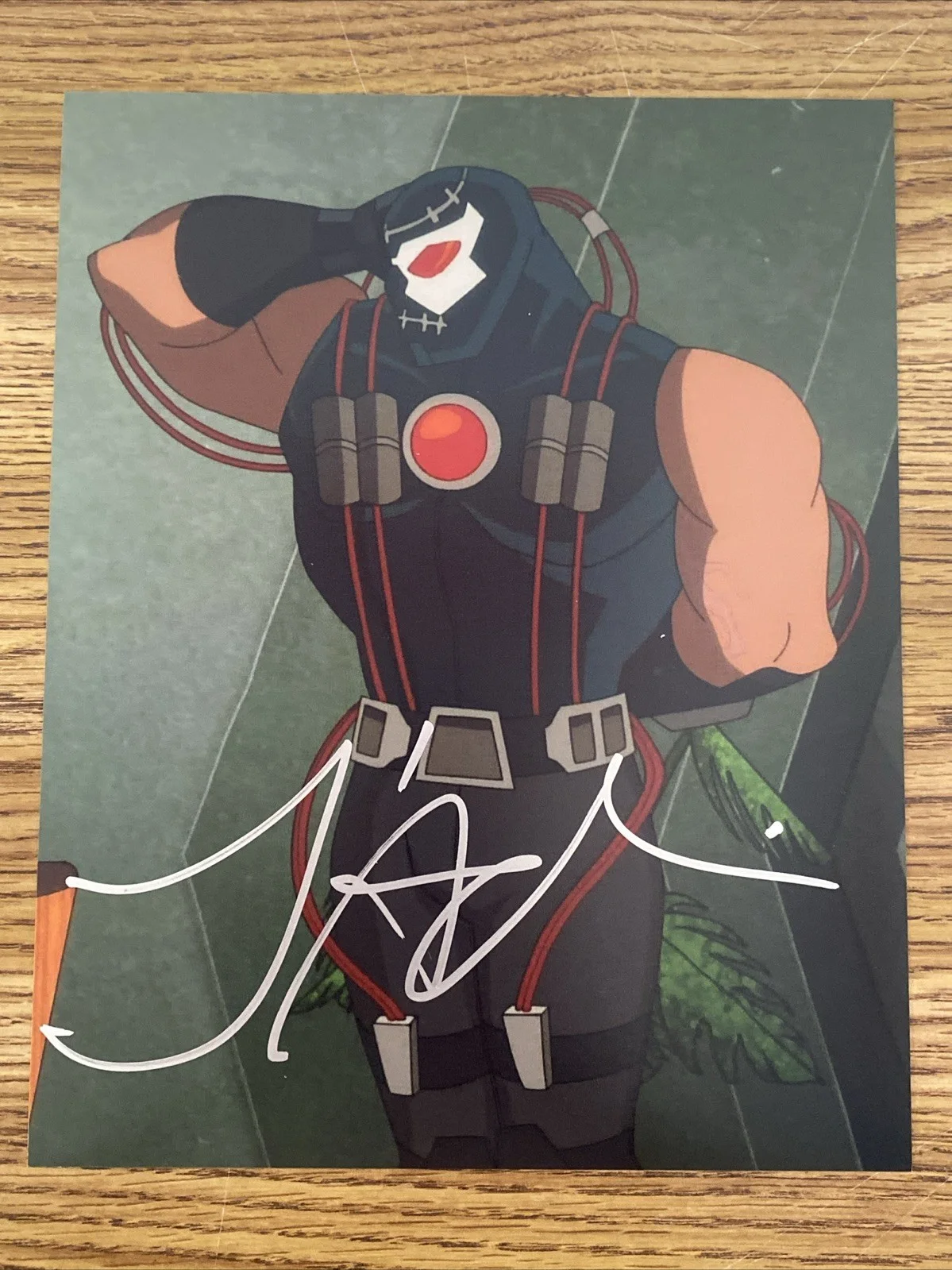 James Adomian — James Adomian Autographed 8x10 Photo Harley Quinn Animated Series Bane Voice