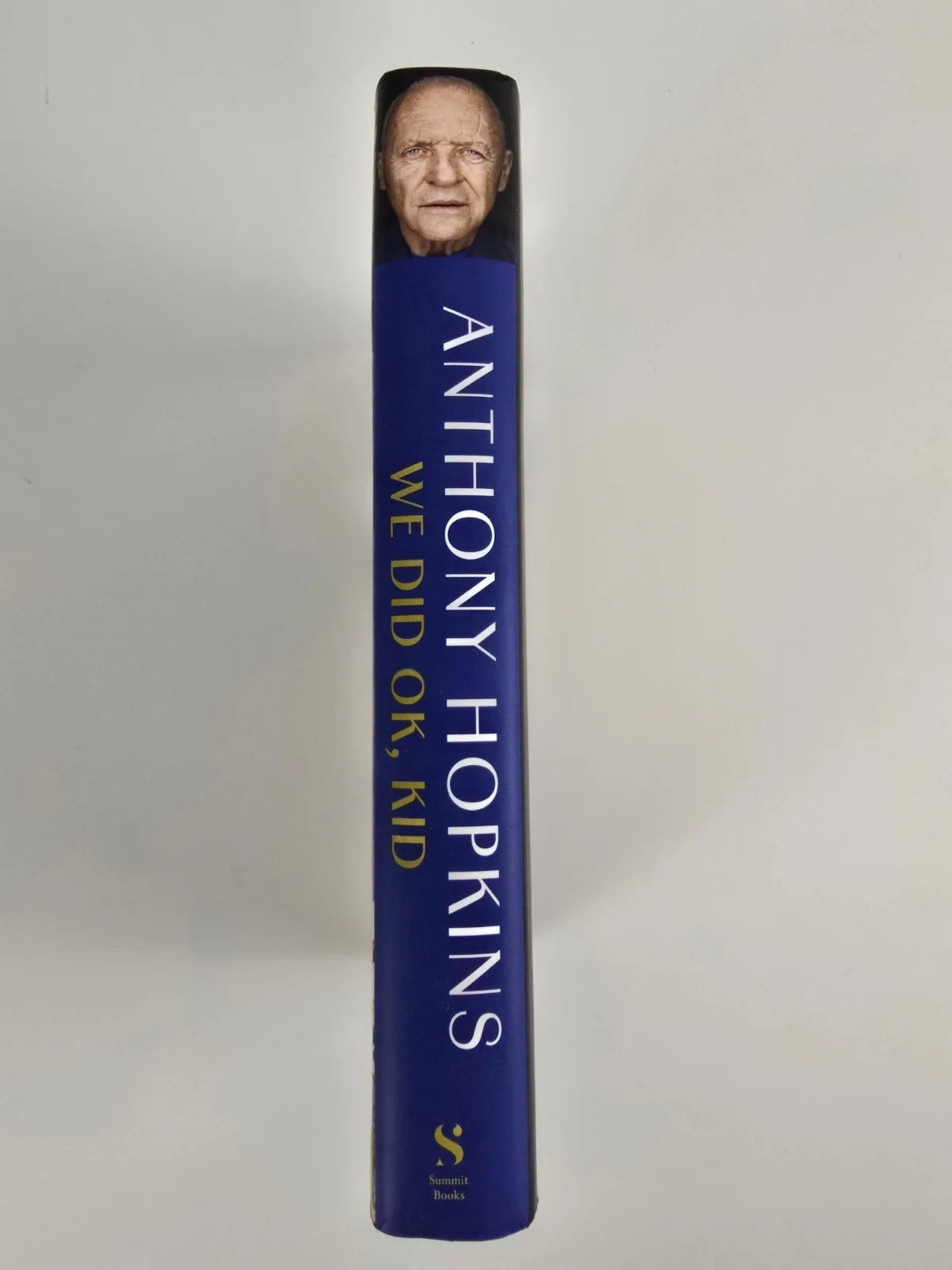 Anthony Hopkins — We Did OK Kid Anthony Hopkins Hardcover Signed Autographed 1st Ed Book IN HAND, изображение 4