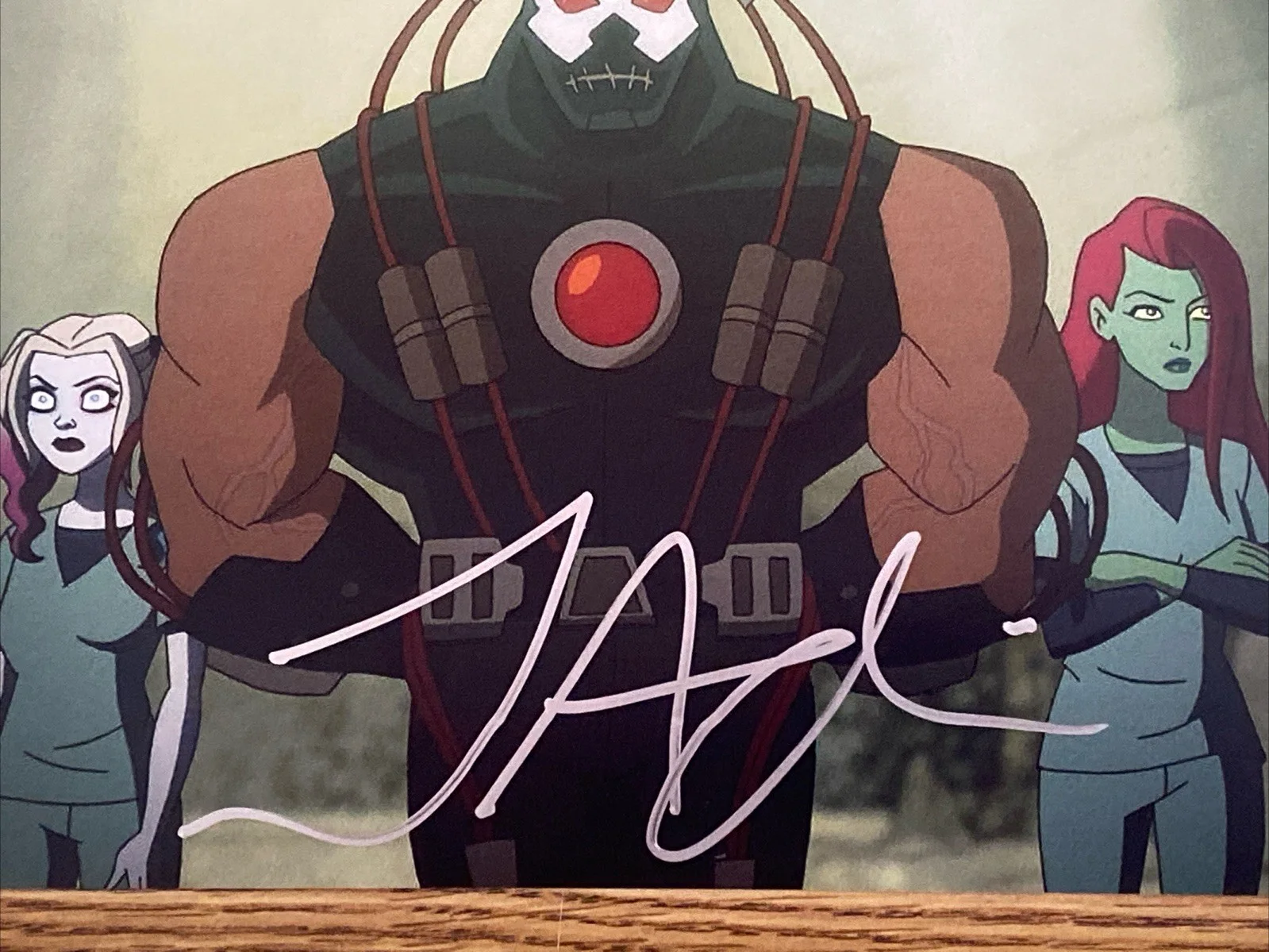 James Adomian — James Adomian Autographed 8x10 Photo Harley Quinn Animated Series Bane Voice, изображение 2