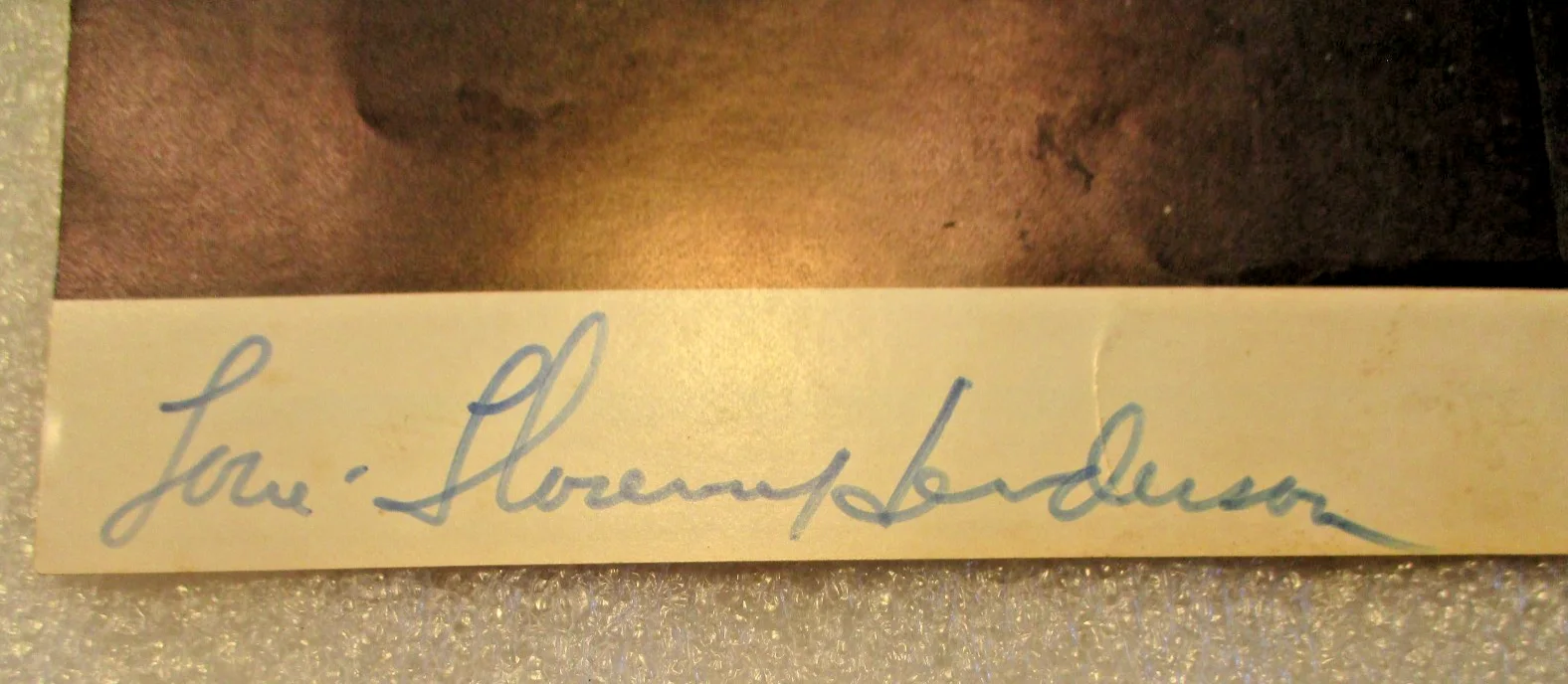 Actors Florence Henderson & Richard Fredricks Autographed Program 1976, image 3