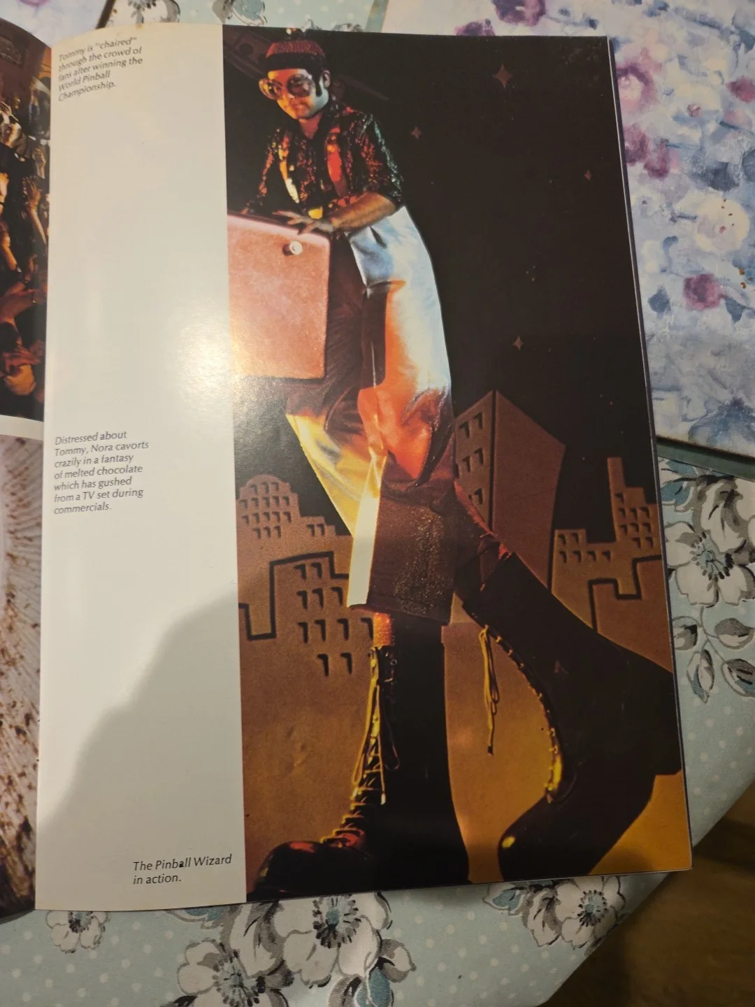 TOMMY the Film Souvenir Brochure Starring The Who And Elton John Oliver Reed, изображение 3