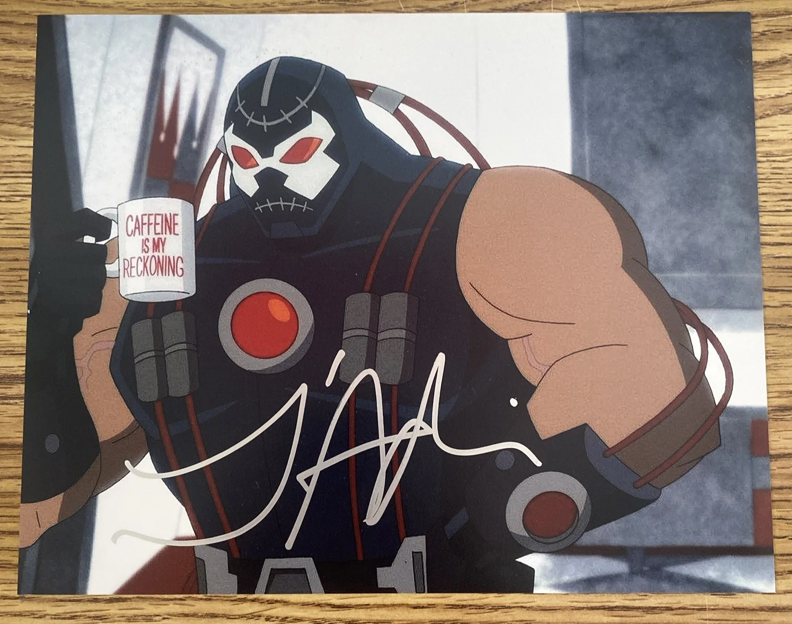 James Adomian — James Adomian Autographed 8x10 Photo Harley Quinn Animated Series Bane Voice