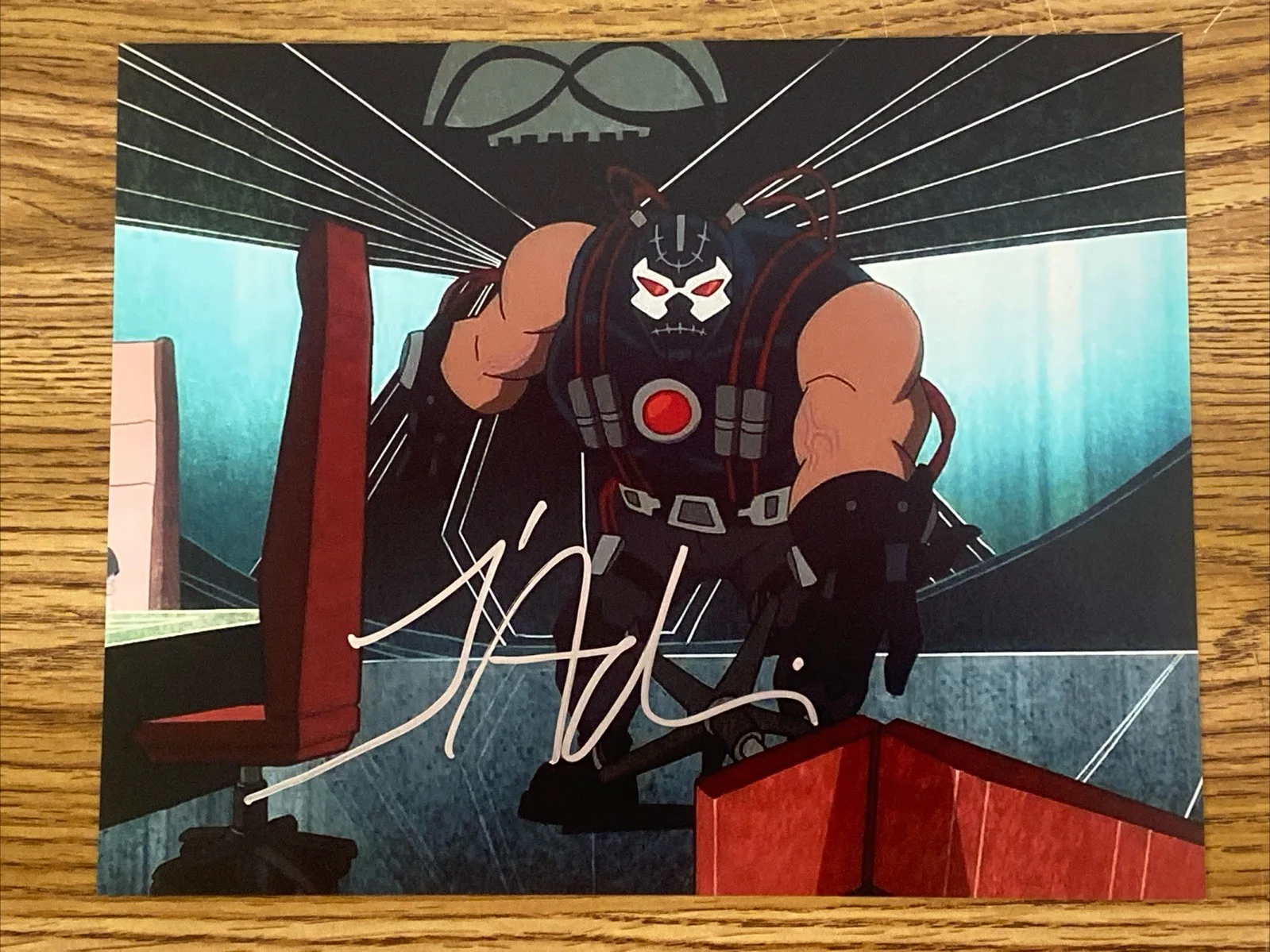 James Adomian — James Adomian Autographed 8x10 Photo Harley Quinn Animated Series Bane Voice