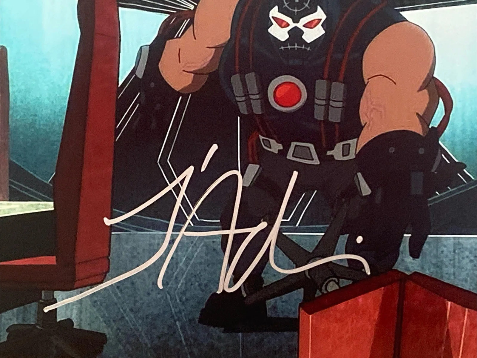 James Adomian — James Adomian Autographed 8x10 Photo Harley Quinn Animated Series Bane Voice, изображение 2