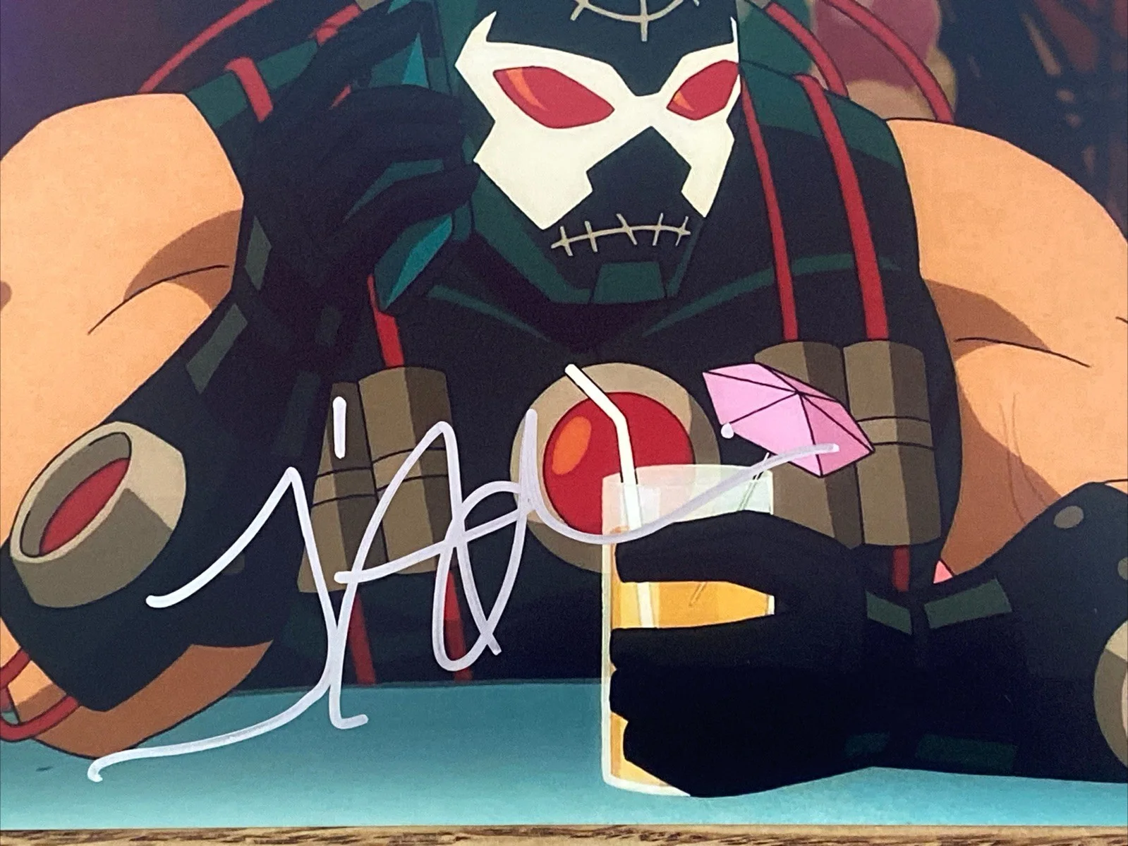 James Adomian — James Adomian Autographed 8x10 Photo Harley Quinn Animated Series Bane Voice, изображение 2