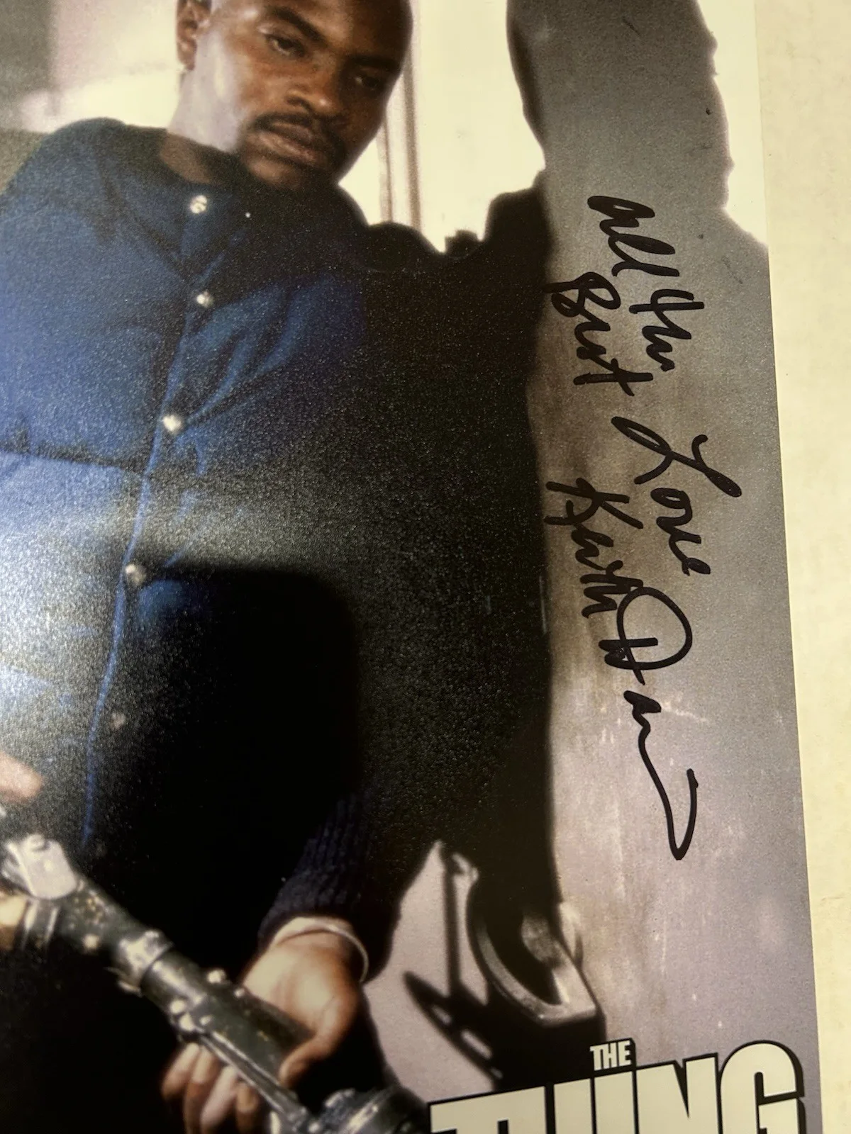Keith David Authentic Signed 8x10 Movie Photo Autograph TheThing Spawn They Live, image 2